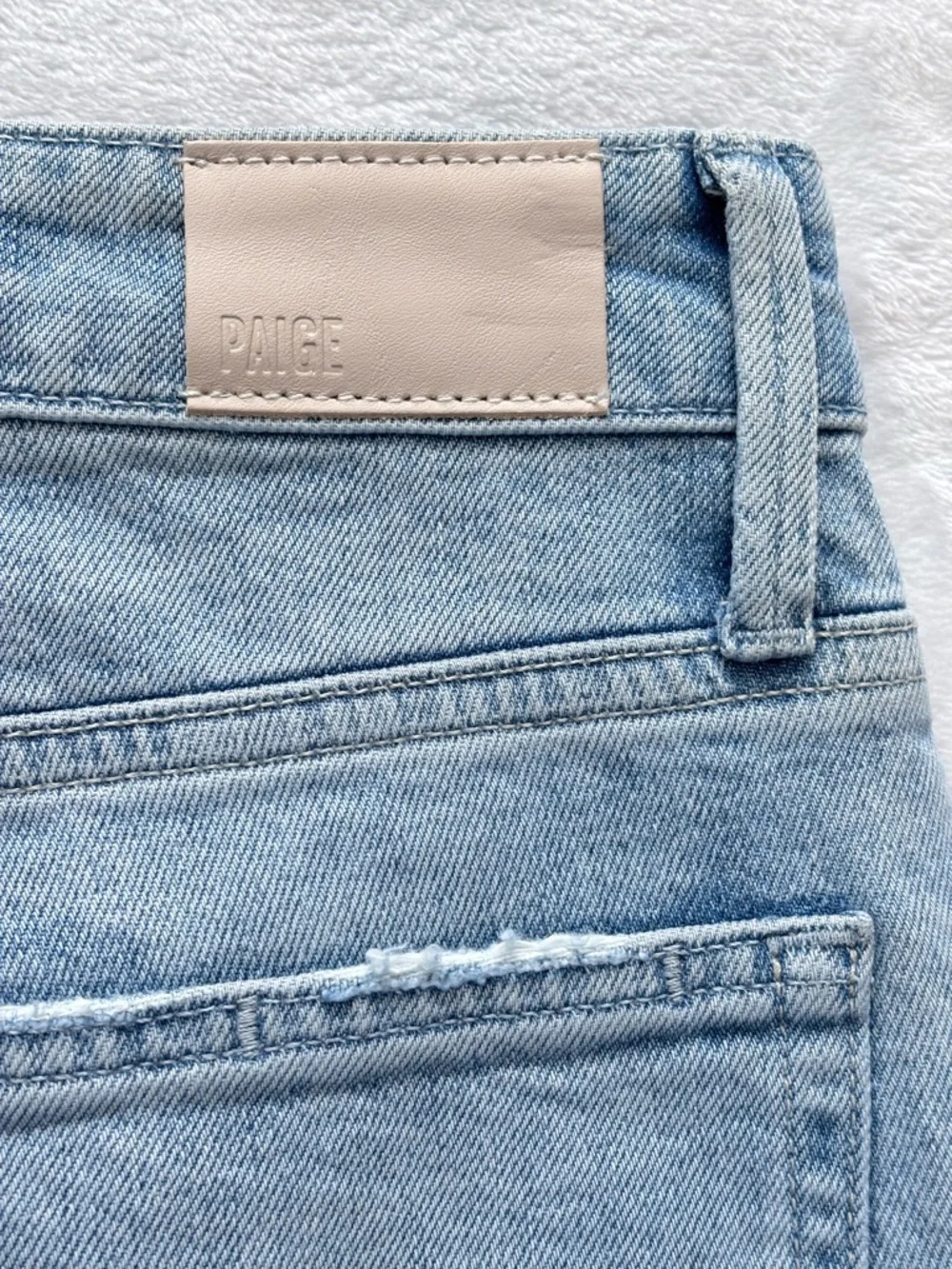 PAIGE Marlow Reverse Seamed Super Flare High Rise Jeans--NWT--27 - Picture 13 of 16